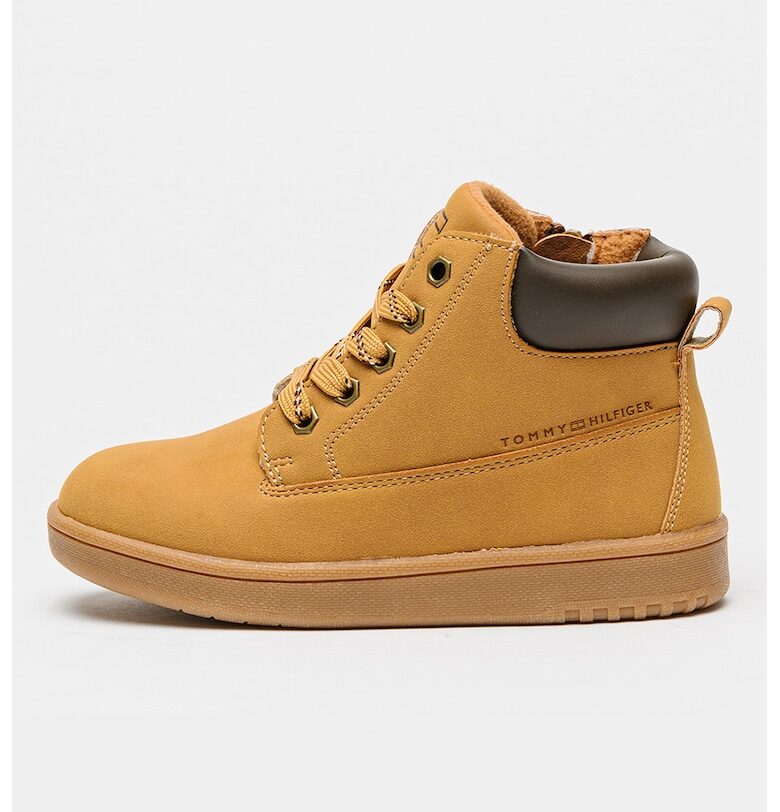 Боти от еко кожа с цип Tommy Hilfiger