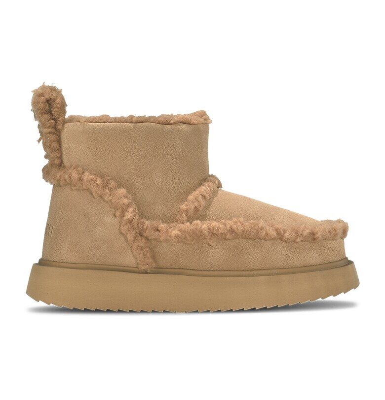 Боти от кожа и вълна с вълнена подплата INUIKII