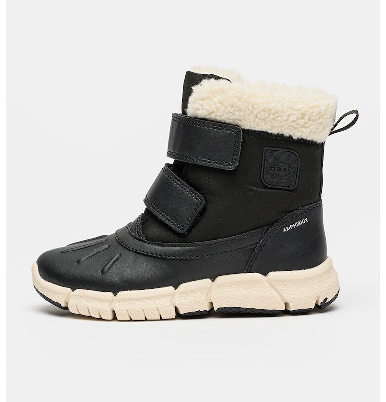 Боти с велкро и синтетика Geox