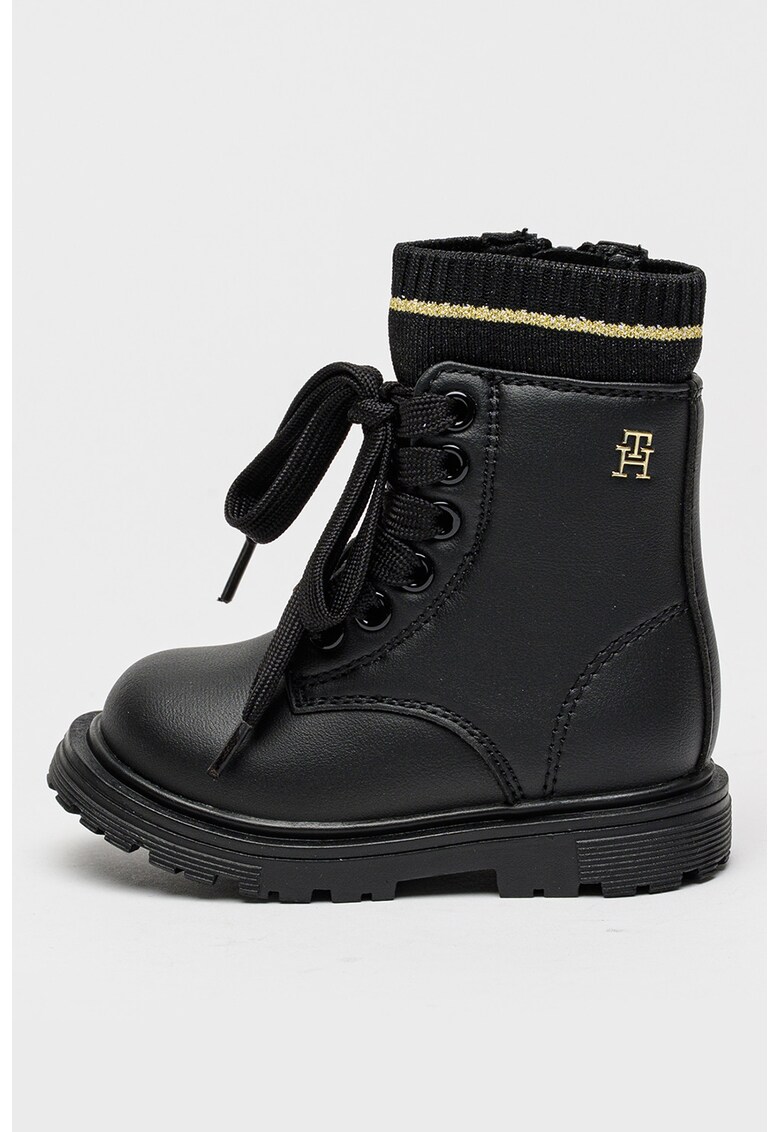 Боти с връзки Tommy Hilfiger