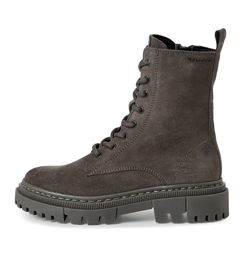 Боти с връзки и цип Tamaris