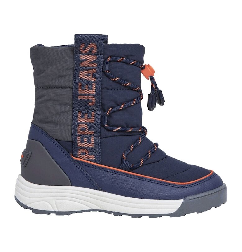 Боти с контрастно лого Pepe Jeans London