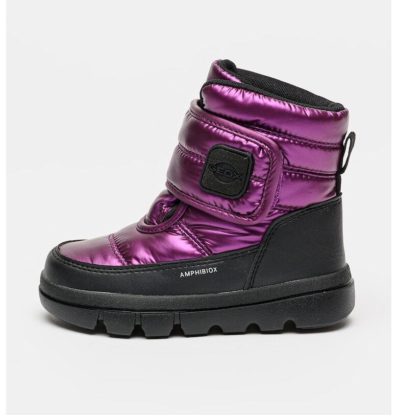 Боти с метален ефект и велкро Geox