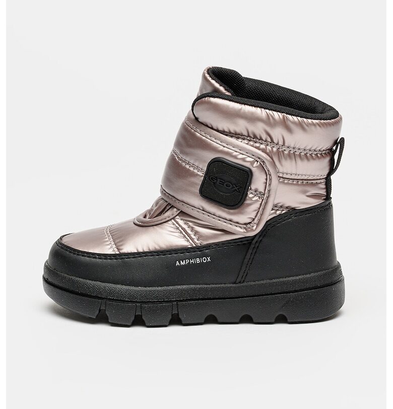 Боти с метален ефект и велкро Geox