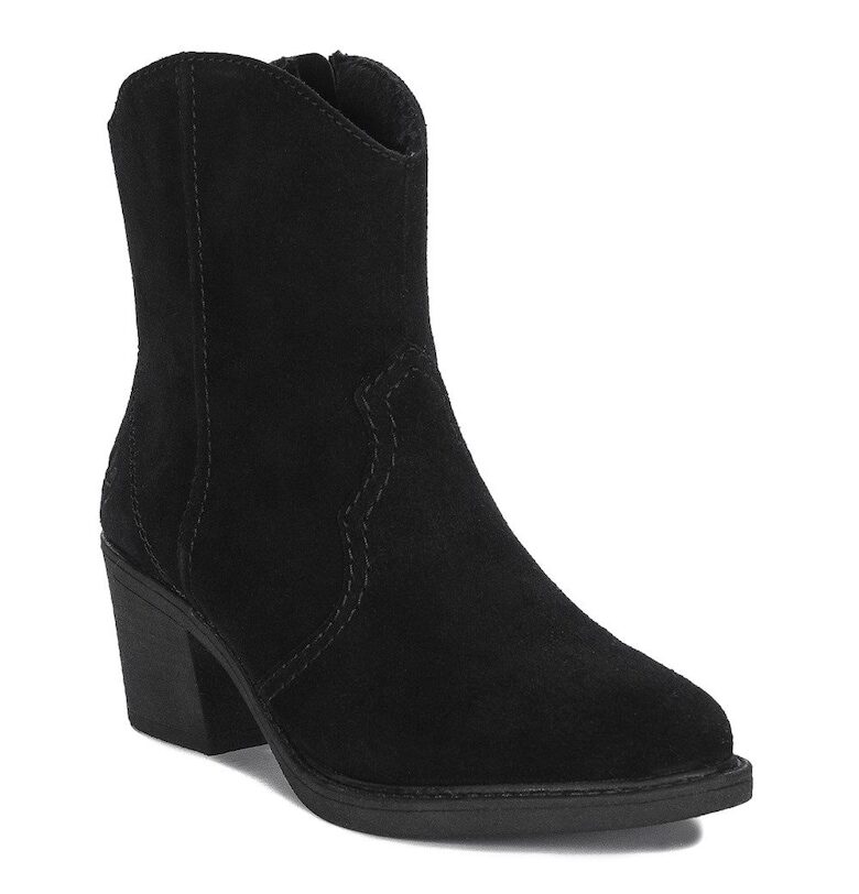 Боти  с ток Y125100 - велур Rieker