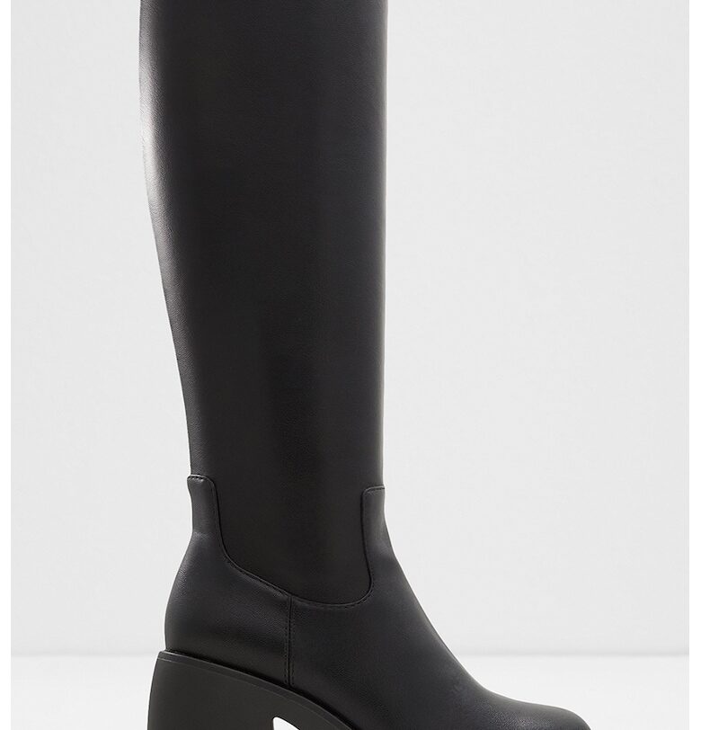 Ботуши до коляното Auster с масивен ток Aldo