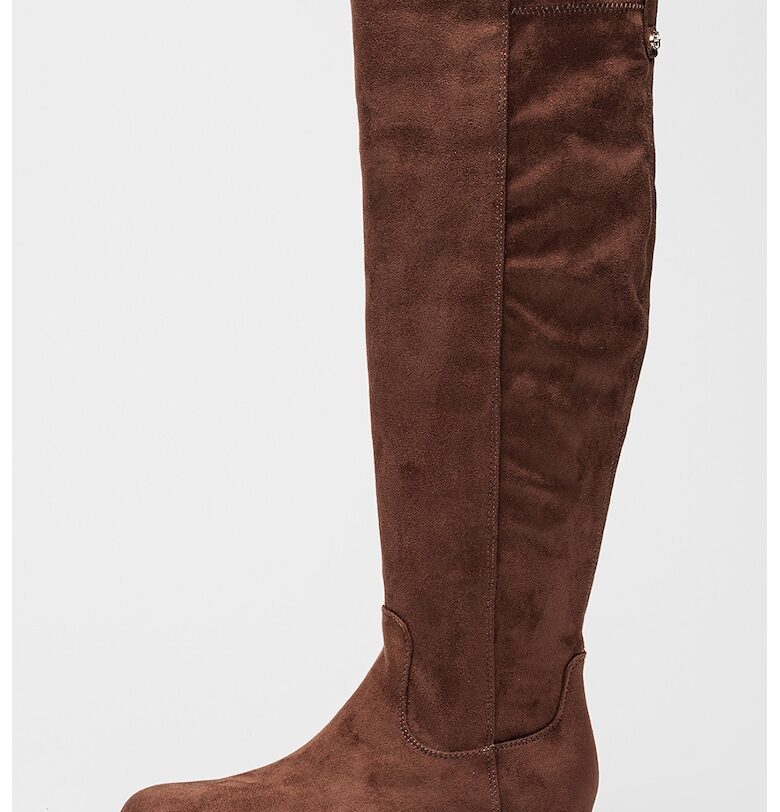 Ботуши до коляното от еко кожа GUESS