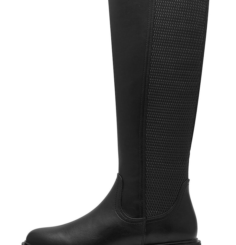 Ботуши до коляното с цип sOliver