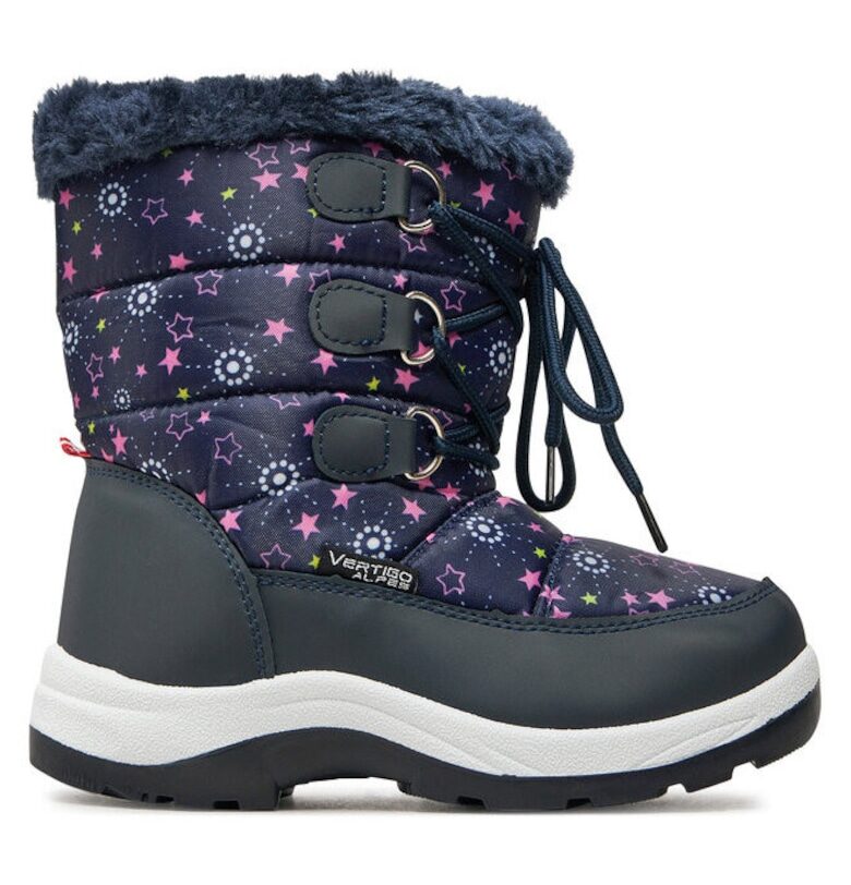 Ботуши за момичета  304392412 - Текстил - Лилав VERTIGO