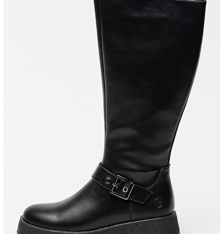 Ботуши от еко кожа с декоративни камъни Lumberjack