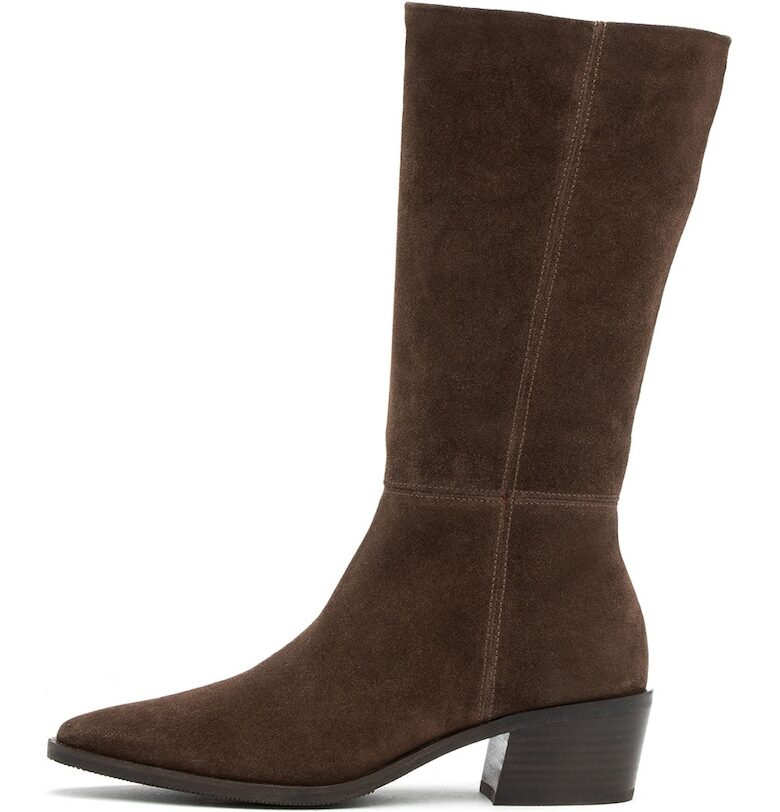 Ботуши от набук - Кафяв - RYLKO