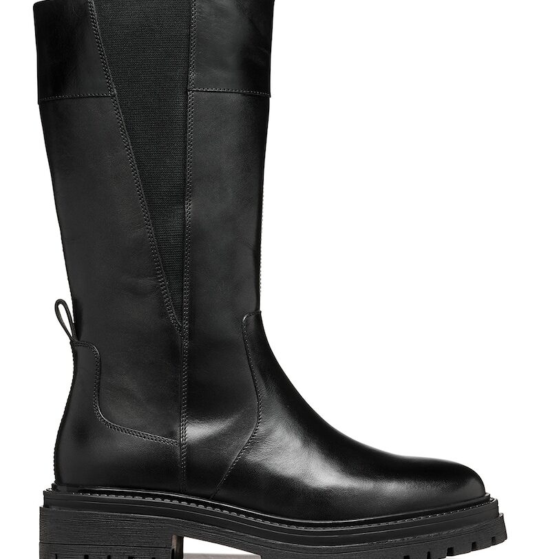 Ботуши с цип и еластични зони Geox