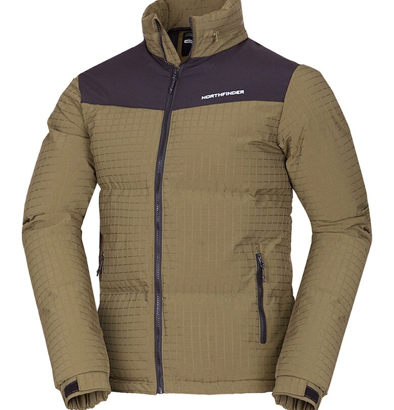 Ватирано зимно яке Pridbor с миди яка - Каки NORTHFINDER