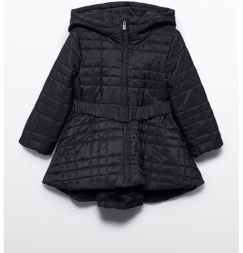 Ватирано яке с качулка - Черно - 110 см Abel  Lula