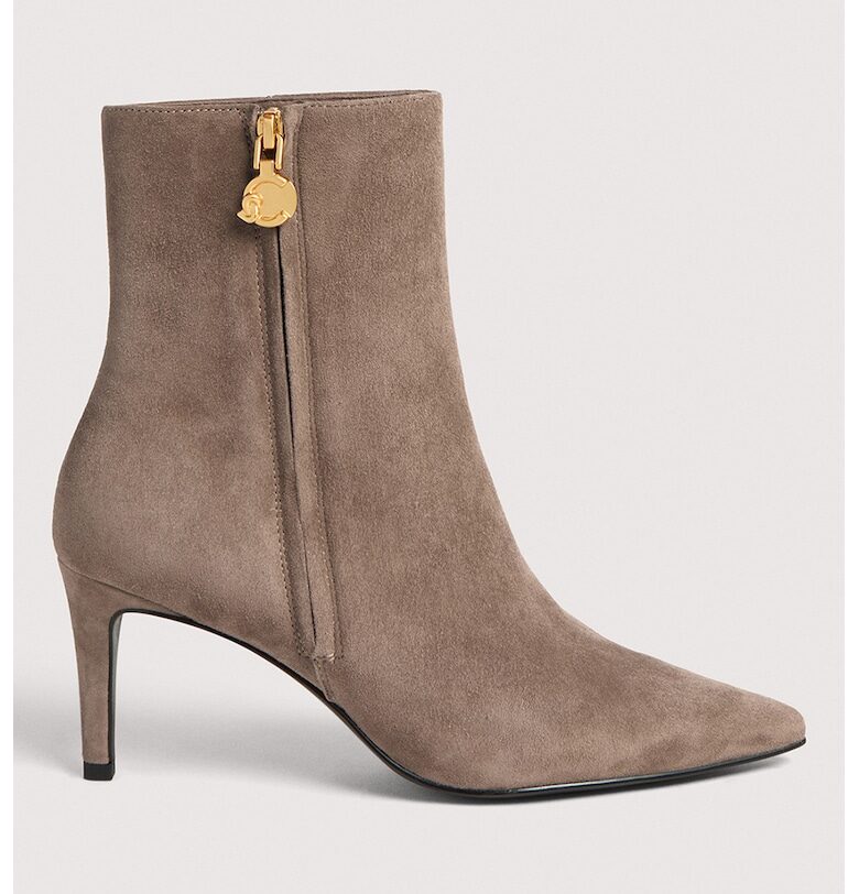 Велурени боти C-Me с цип COCCINELLE