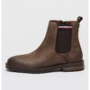 Велурени боти Chelsea Tommy Hilfiger