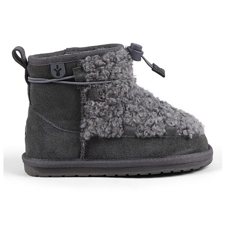 Велурени боти Mauboy с лесно обуване и вълна Emu