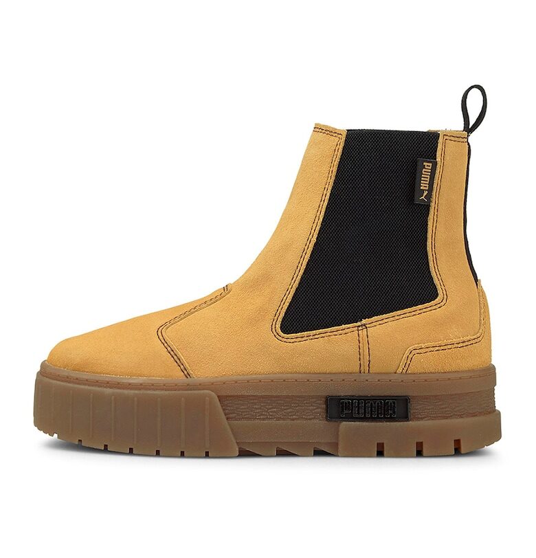 Велурени боти Mayze Chelsea с текстил Puma