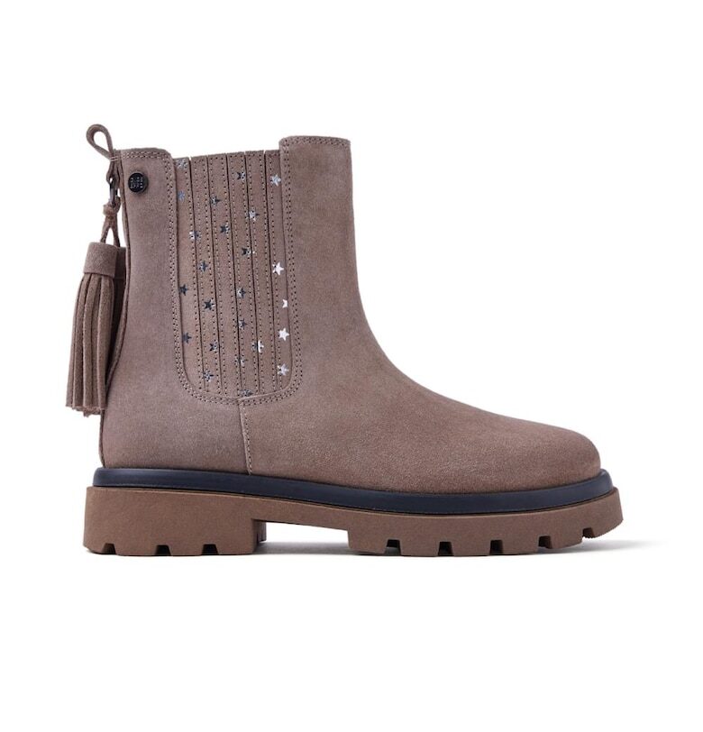 Велурени боти Sartell Chelsea с пискюли Gioseppo