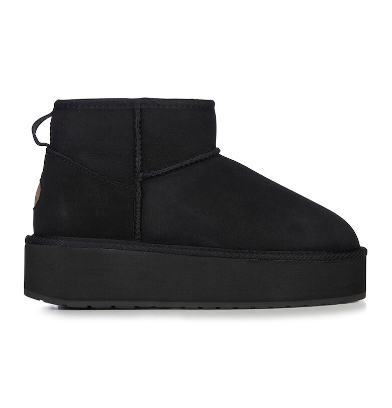 Велурени боти Stinger с равна платформа Emu