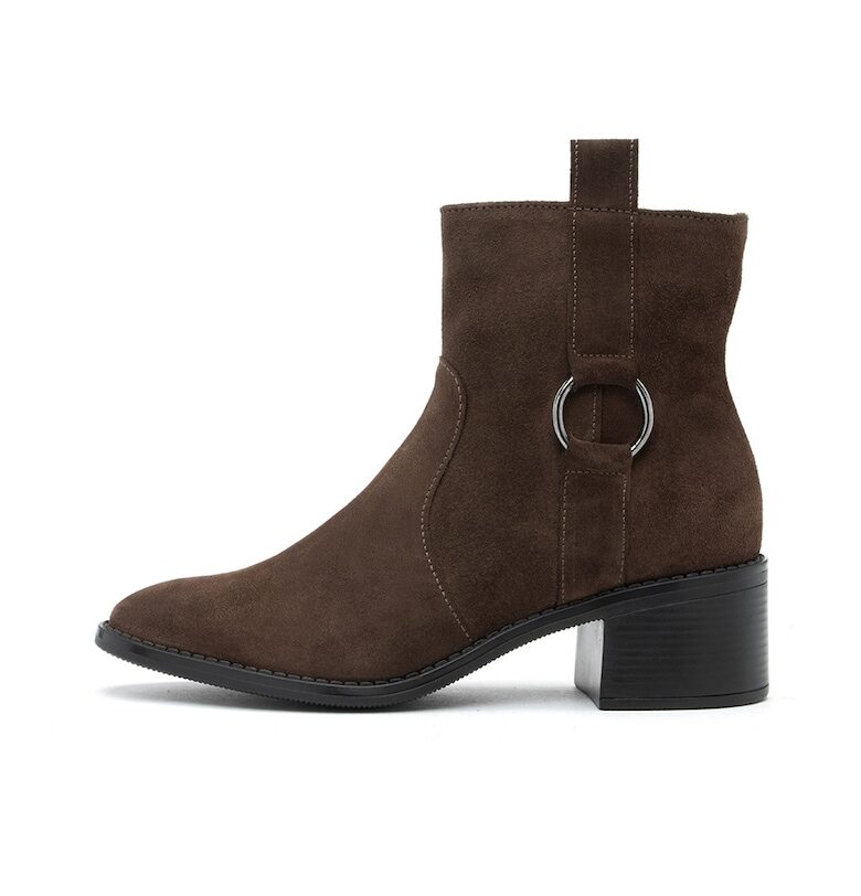 Велурени боти Triss с цип RYLKO