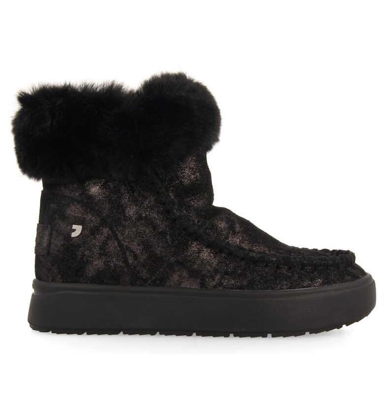 Велурени боти с брокат Gioseppo