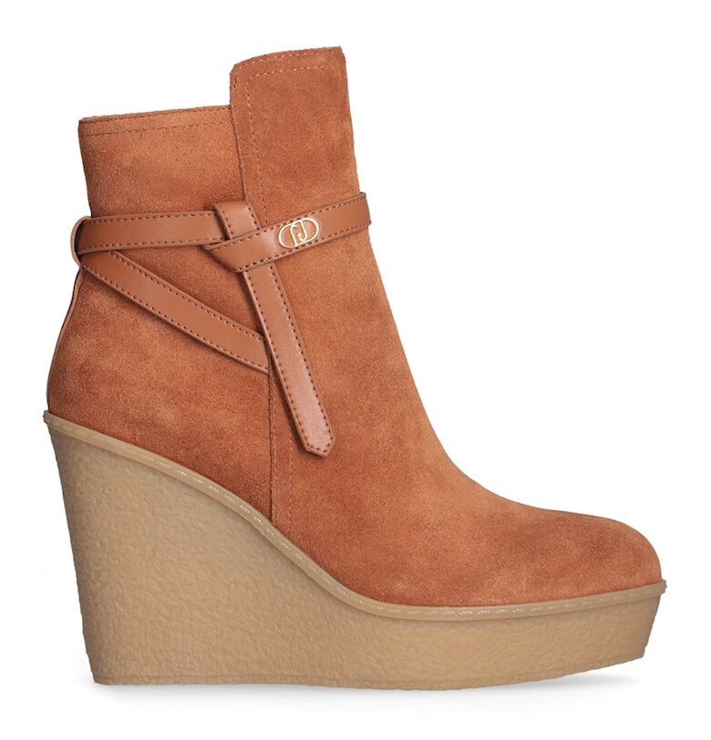 Велурени боти с платформа Liu Jo