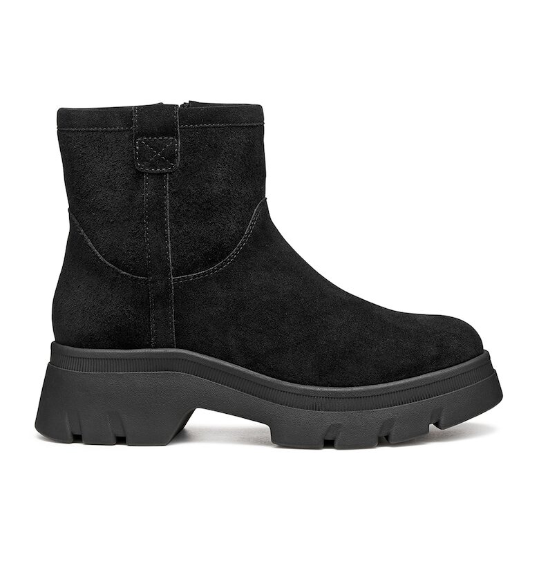 Велурени боти с цип Geox