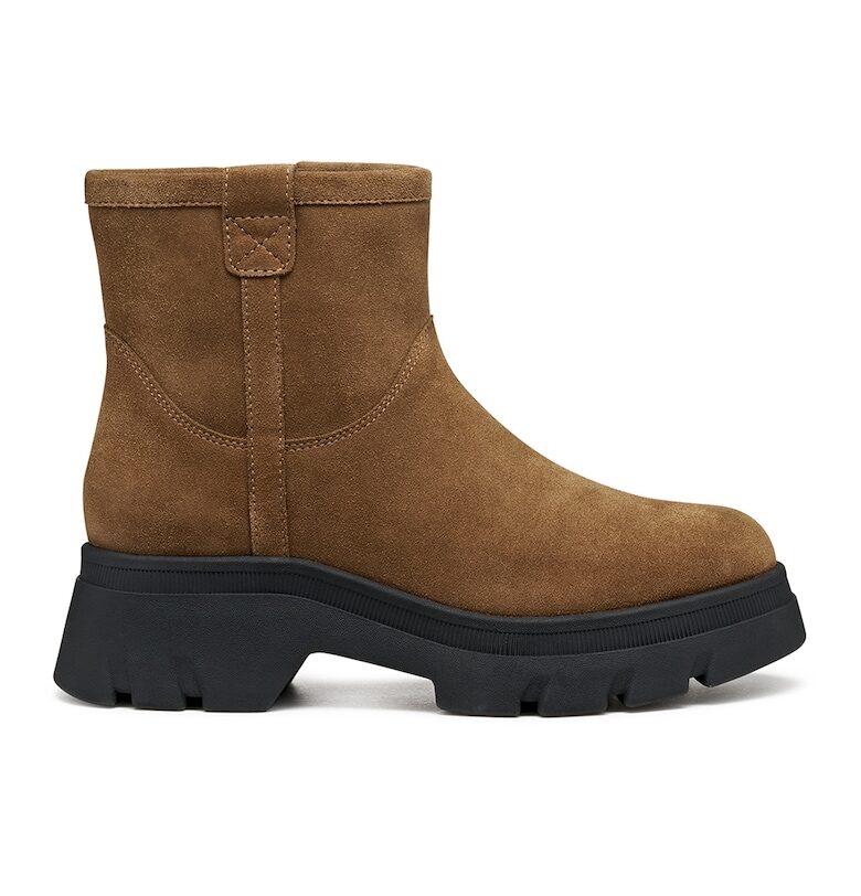 Велурени боти с цип Geox