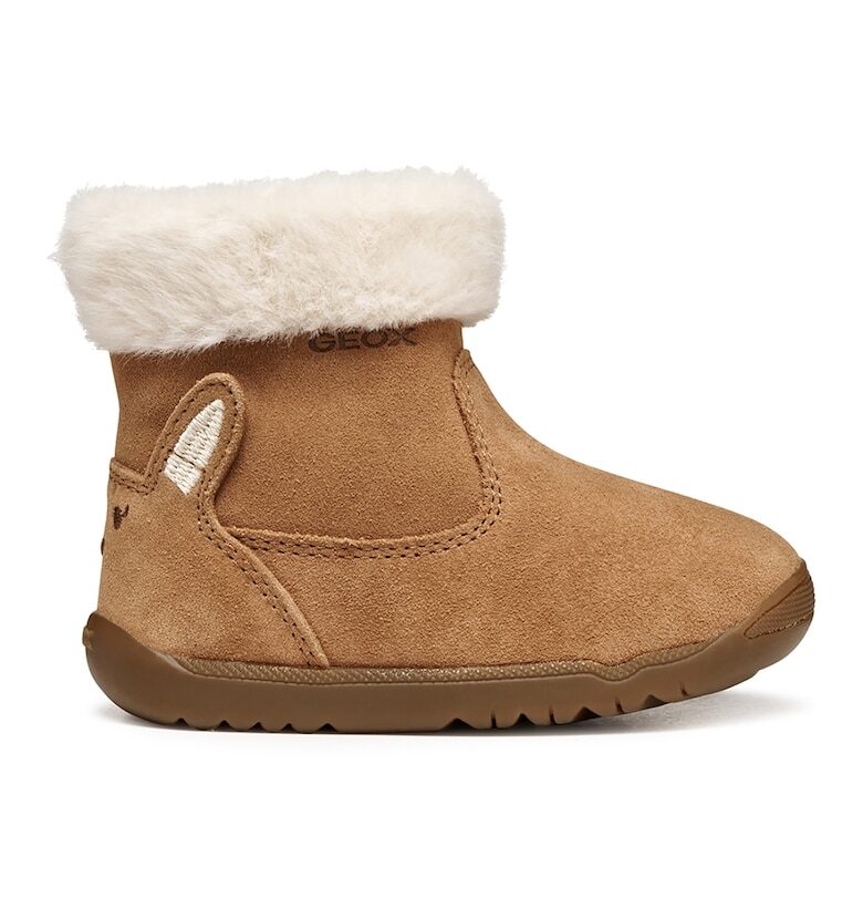 Велурени боти с цип Geox