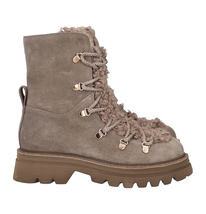 Велурени боти със синтетика Tosca Blu