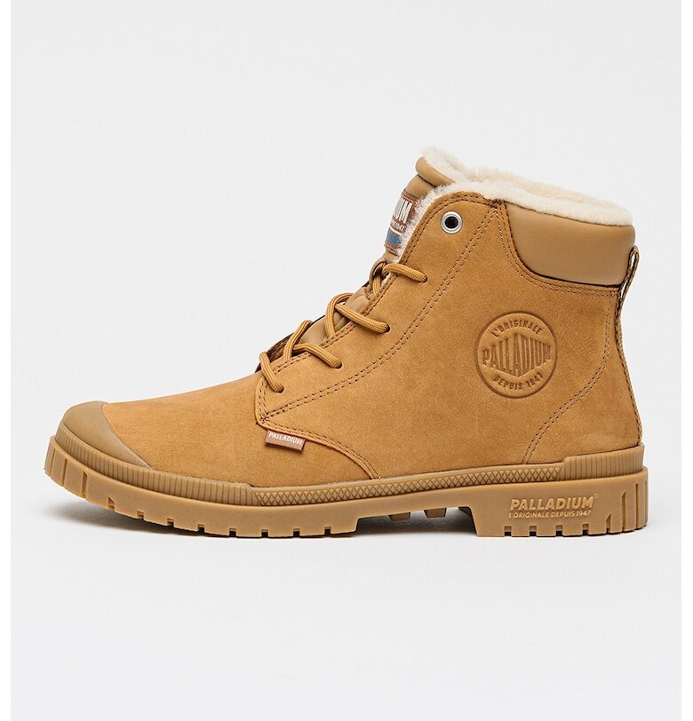 Велурени ботуши Cuff Palladium