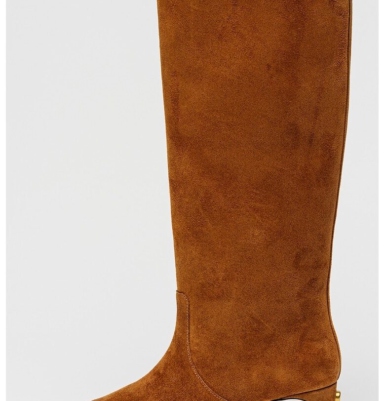 Велурени ботуши до коляното The Mel Marc Jacobs