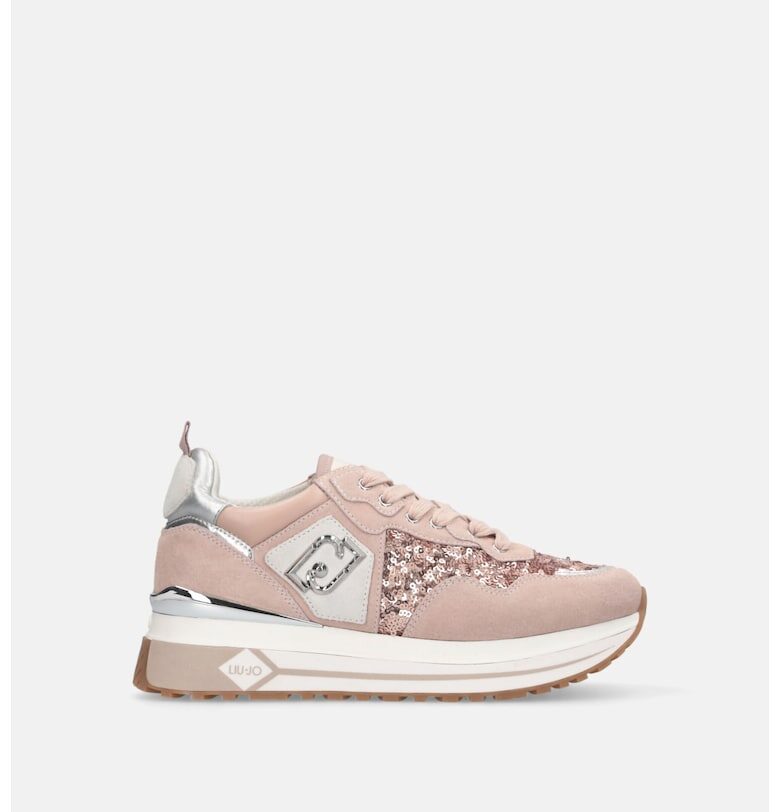 Велурени маратонки с пайети Liu Jo