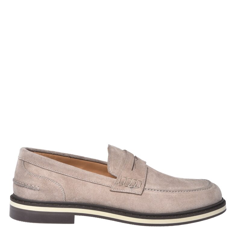 Велурени мокасини Baldinini