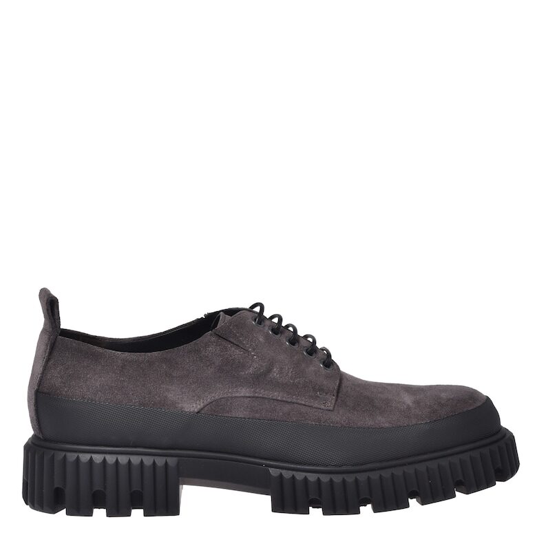 Велурени обувки с връзки Baldinini