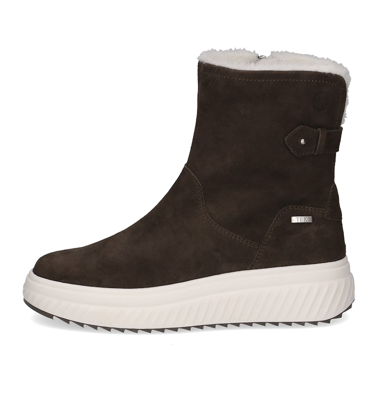 Велурени скосени боти Caprice