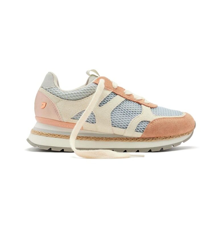 Велурени спортни обувки Eddington с мрежа Gioseppo