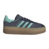 Велурени спортни обувки Gazelle Bold с равна платформа adidas Originals