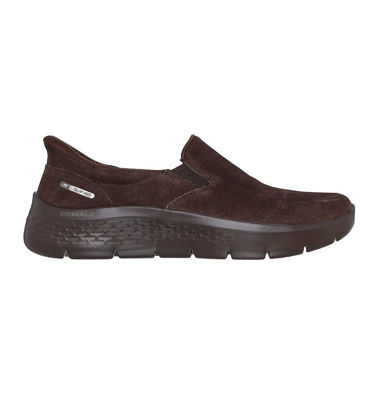 Велурени спортни обувки Go Walk Flex- Rue тип Slip-Ins Skechers