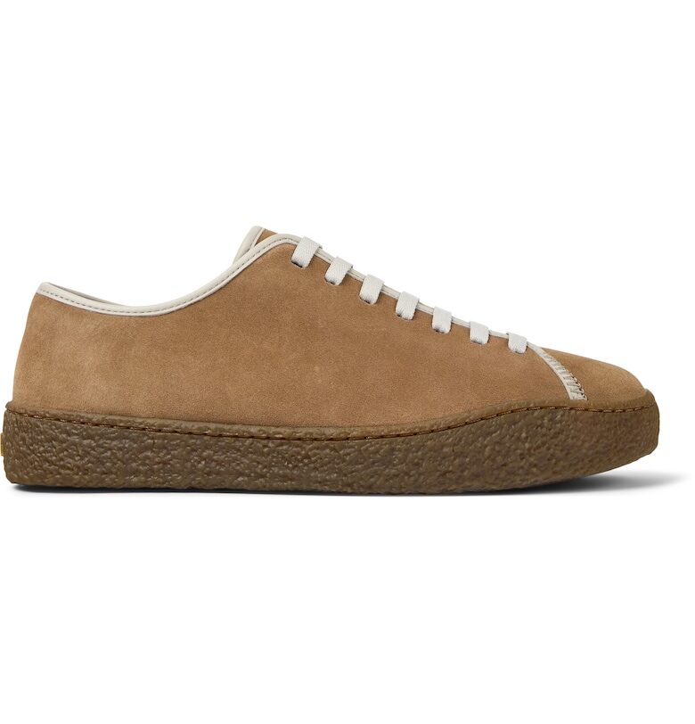 Велурени спортни обувки Peu Terreno с контрастни връзки Camper