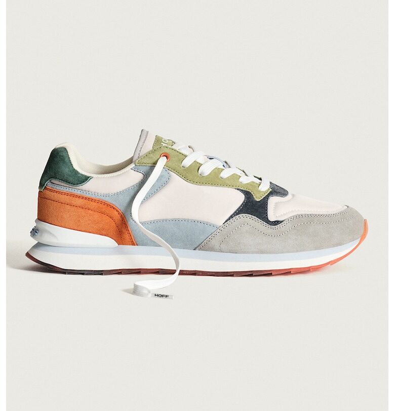 Велурени спортни обувки с контрасти Hoff