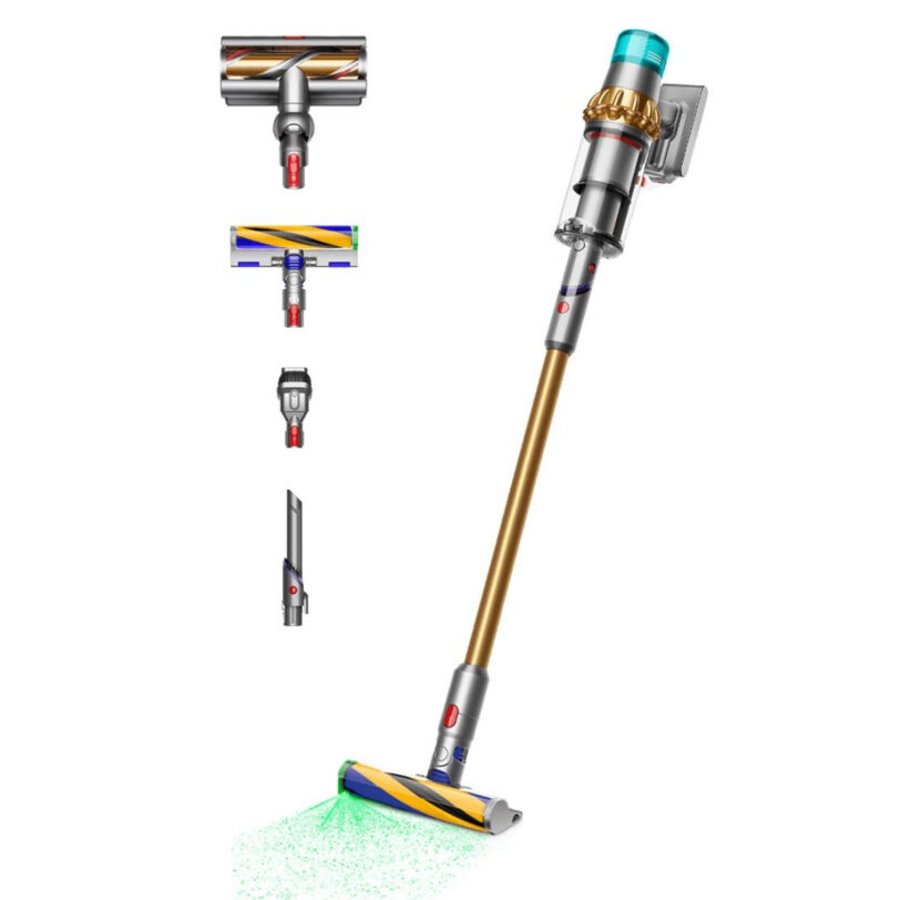 Вертикална прахосмукачка Dyson V15 Detect Аbsolute 447000-01