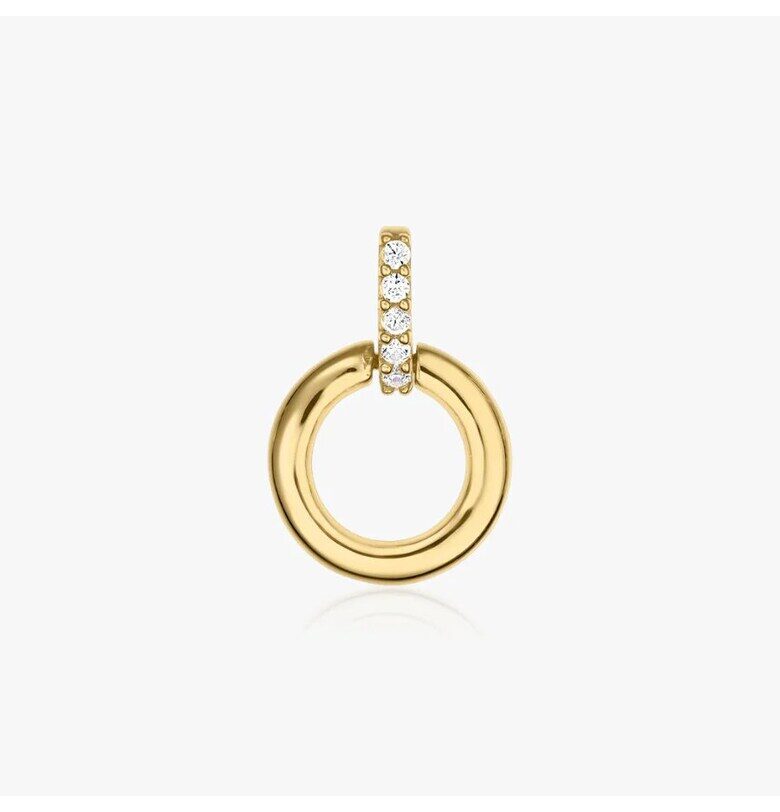 Висулка от злато Eternal Circle INDIRA