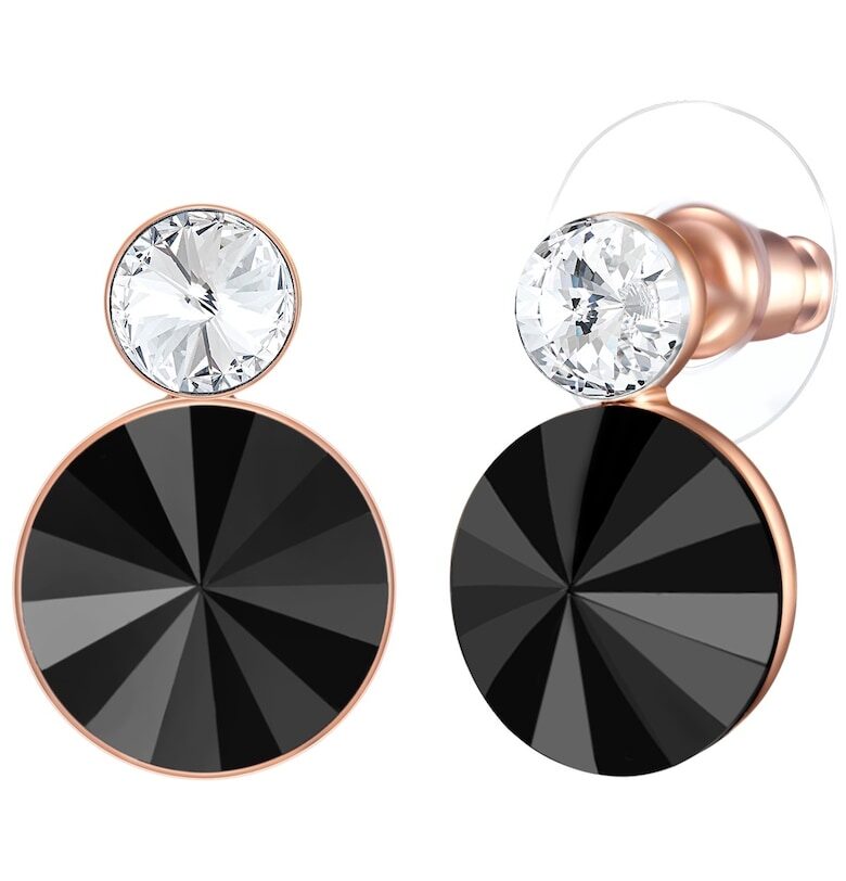 Висящи обеци с 14К розово златно покритие Lulu  Jane