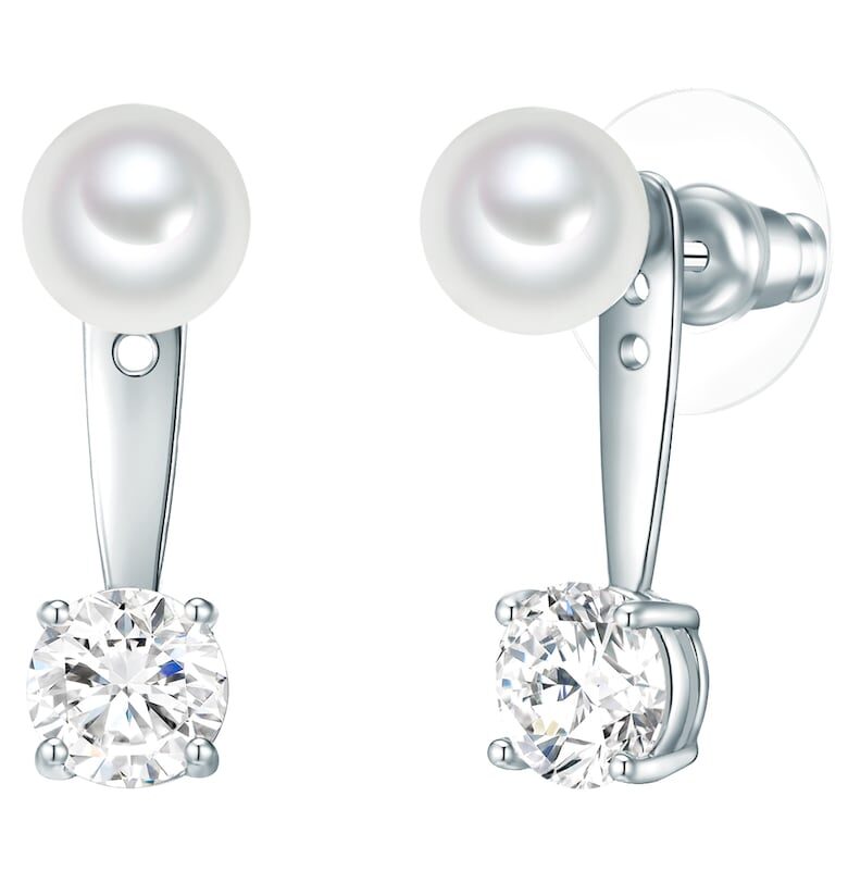 Висящи обеци с перли Lulu  Jane