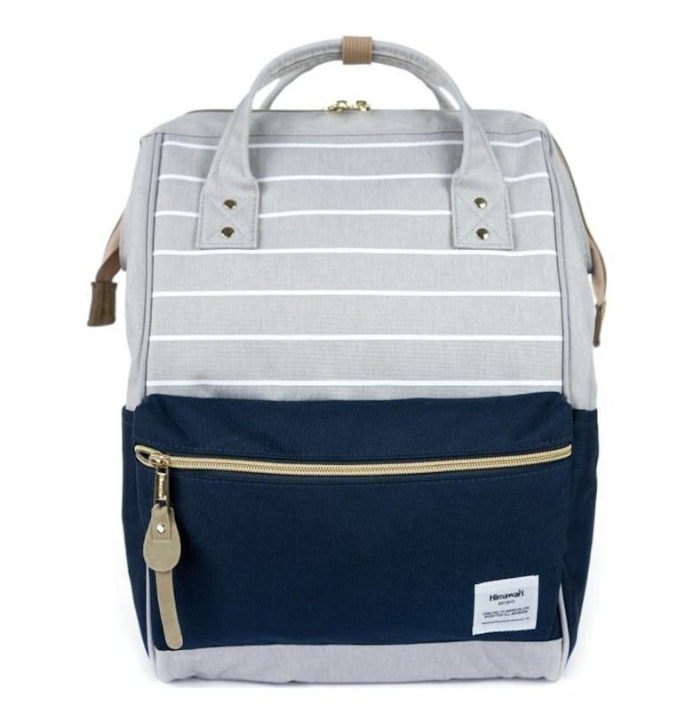 Водоустойчива унисекс раница с вграден USB порт No. 8 Dual M - 15л - 28x40см Himawari