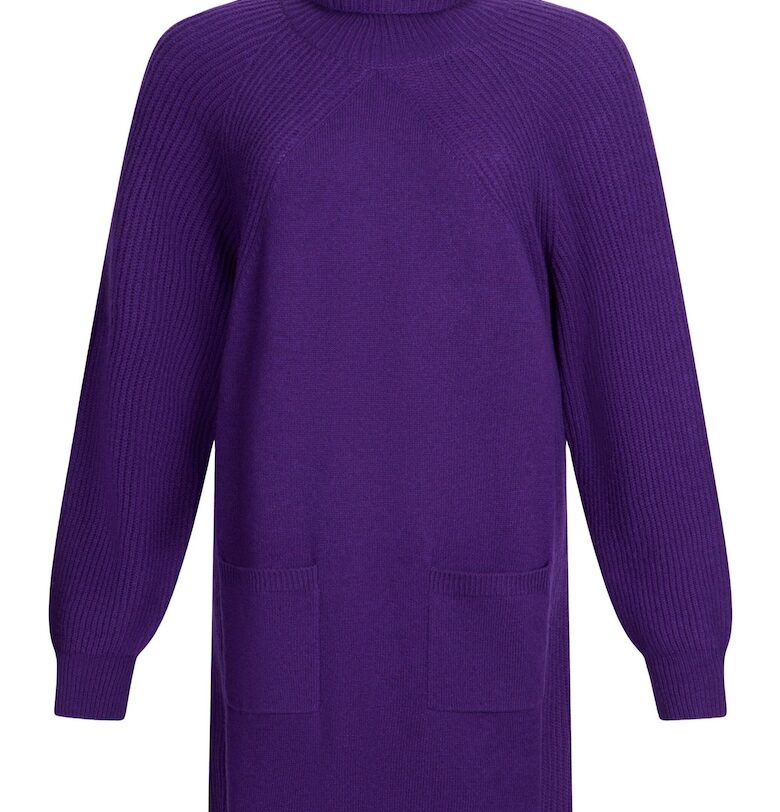 Вълнена рокля с поло Liu Jo