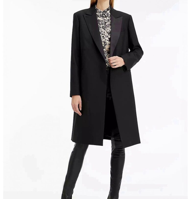 Вълнено палто  K20K205117 - Черен CALVIN KLEIN