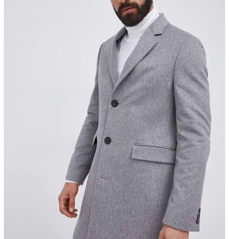 Вълнено палто  MW0MW19678 Tommy Hilfiger